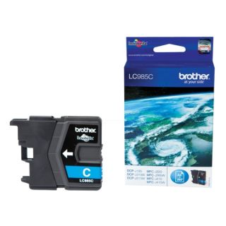 LC985C - cartouche de marque Brother - cyan