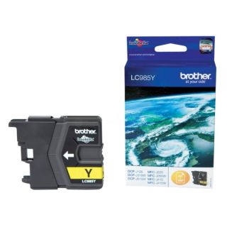 LC985Y - cartouche de marque Brother - jaune