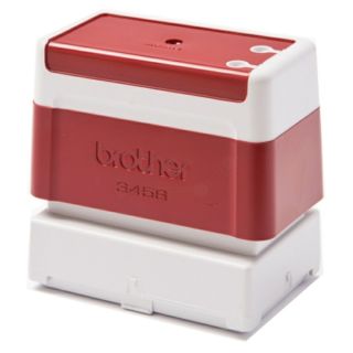 PR3458R6P - tampon de marque Brother - rouge - pack de 6