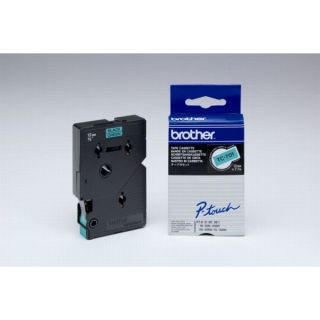 TC701 - ruban cassette de marque Brother - noir, vert