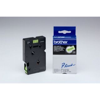 TCC01 - ruban cassette de marque Brother - noir, jaune