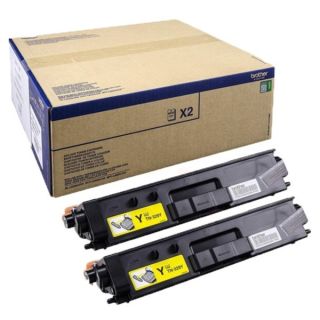 TN329YTWIN - toner de marque Brother - jaune