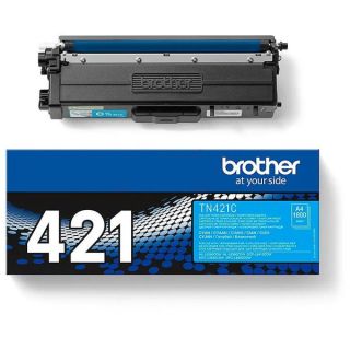 TN421C - toner de marque Brother - cyan