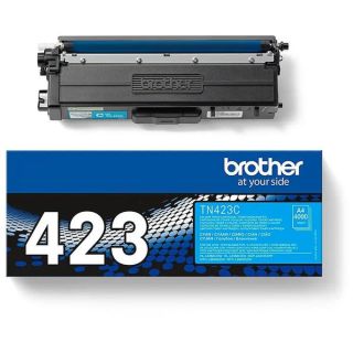 TN423C - toner de marque Brother - cyan