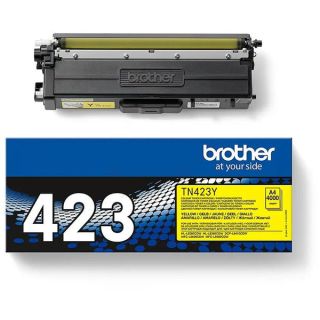 TN423Y - toner de marque Brother - jaune