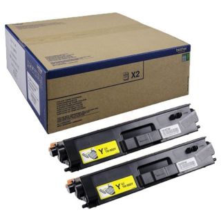 TN900YTWIN - toner de marque Brother - jaune