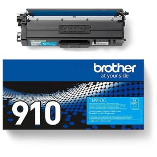 TN910C - toner de marque Brother - cyan