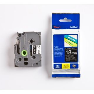 TZE345 - ruban cassette de marque Brother - noir, blanc