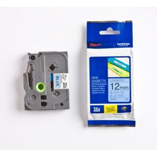 TZE531 - ruban cassette de marque Brother - noir, bleu
