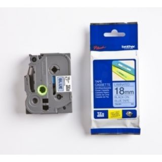 TZE541 - ruban cassette de marque Brother - noir, bleu