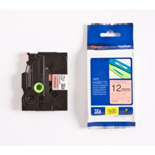 TZEB31 - ruban cassette de marque Brother - noir, orange