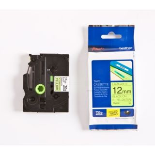 TZEC31 - ruban cassette de marque Brother - noir, jaune