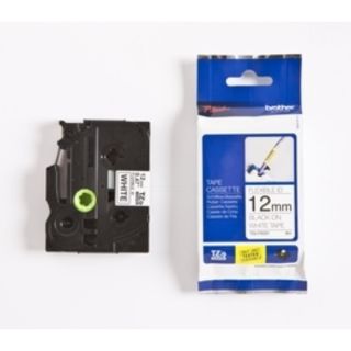 TZEFX231 - ruban cassette de marque Brother - noir, blanc