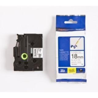 TZEFX241 - ruban cassette de marque Brother - noir, blanc