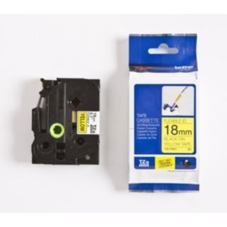 TZEFX641 - ruban cassette de marque Brother - noir, jaune