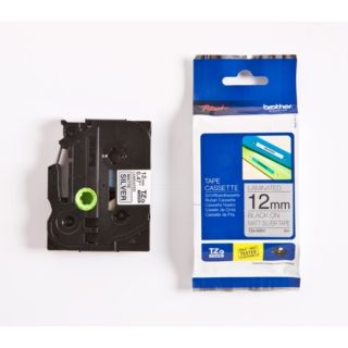 TZEM931 - ruban cassette de marque Brother - noir, argenté