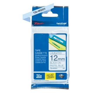 TZEMQ531 - ruban cassette de marque Brother - noir, bleu