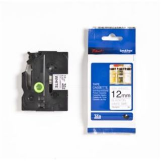 TZEN231 - ruban cassette de marque Brother - noir, blanc