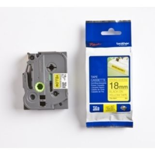 TZES641 - ruban cassette de marque Brother - noir, jaune