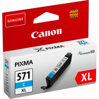 0332C001 / CLI-571 CXL - cartouche de marque Canon - cyan