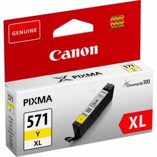 0334C001 / CLI-571 YXL - cartouche de marque Canon - jaune
