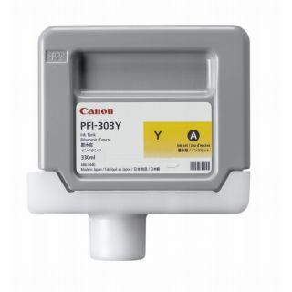 2961B001 / PFI-303 Y - cartouche de marque Canon - jaune