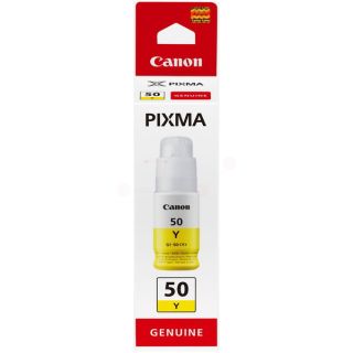 3405C001 / GI-50 Y - bouteille d'encre de marque Canon - jaune