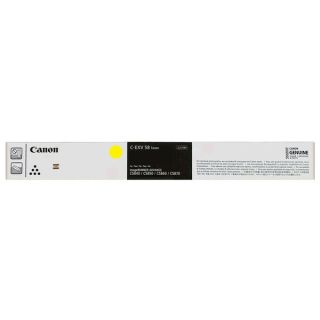 3769C002 / C-EXV 58 L Y - toner de marque Canon - jaune