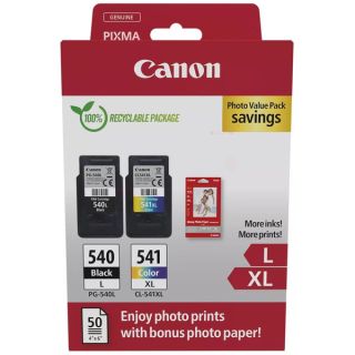 5224B012 / PG-540L+CL-541XL - cartouches de marque Canon - multipack 2 couleurs : noire, multicouleur