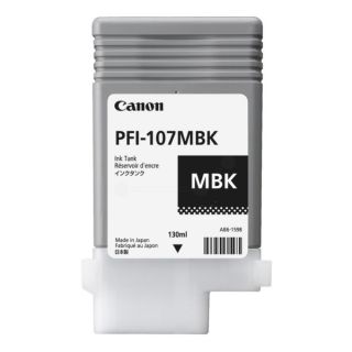 6704B001 / PFI-107 MBK - cartouche de marque Canon - noire