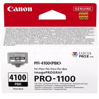 6777C001 / PFI-4100 PBK - cartouche de marque Canon - noire