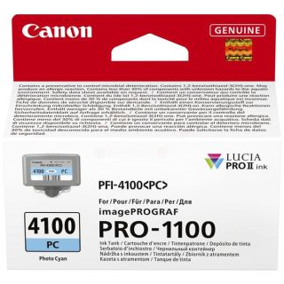 6781C001 / PFI-4100 PC - cartouche de marque Canon - cyan photo