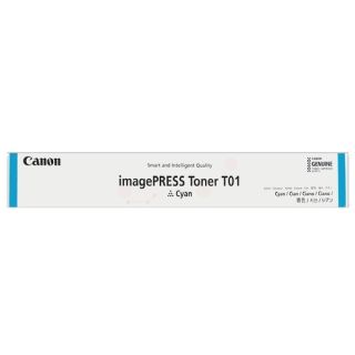 8067B001 / T01 - toner de marque Canon - cyan