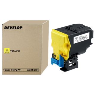 A0X52D4 / TNP-27 Y - toner de marque Develop - jaune