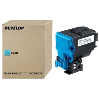 A0X54D2 / TNP-22 C - toner de marque Develop - cyan