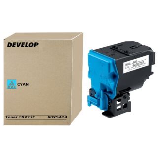 A0X54D4 / TNP-27 C - toner de marque Develop - cyan