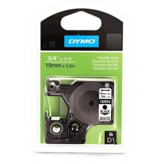 16958 / S0718050 - ruban cassette de marque Dymo - noir, blanc