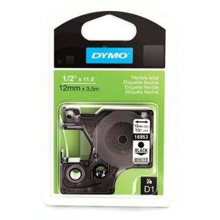16959 / S0718060 - ruban cassette de marque Dymo - noir, blanc