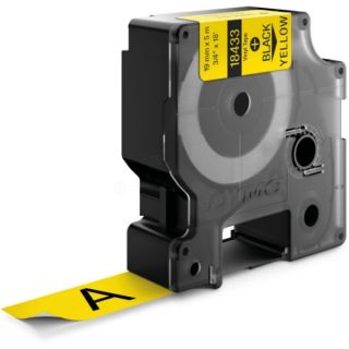 18433 / S0718470 - ruban de marque Dymo - noir, jaune