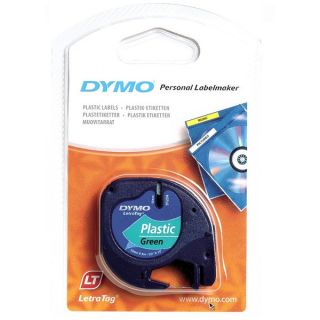 91204 / S0721640 - ruban cassette de marque Dymo - vert