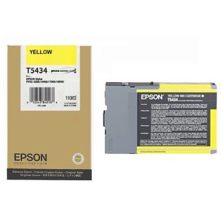 C13T543400 / T5434 - cartouche de marque Epson - jaune