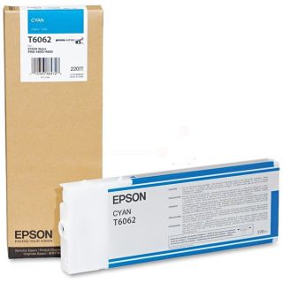 C13T606200 / T6062 - cartouche de marque Epson - cyan