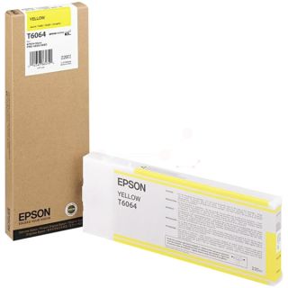 C13T606400 / T6064 - cartouche de marque Epson - jaune