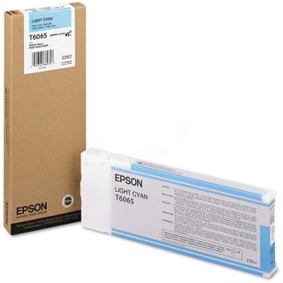 C13T606500 / T6065 - cartouche de marque Epson - cyan photo