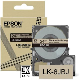 C53S672092 / LK-6JBJ - ruban cassette de marque Epson - noir