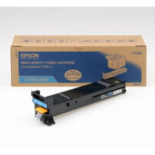 C13S050492 / 0492 - toner de marque Epson - cyan