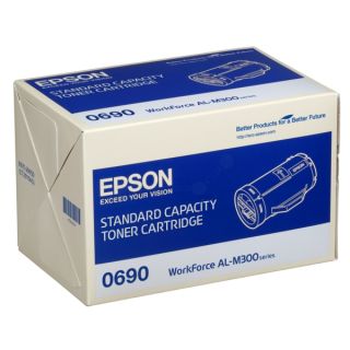 C13S050690 / 0690 - toner de marque Epson - noir