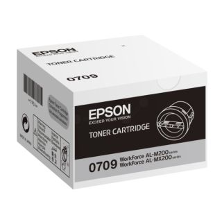 C13S050709 / 0709 - toner de marque Epson - noir