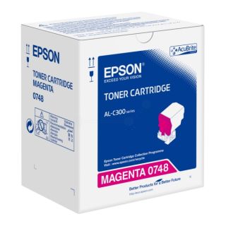 C13S050748 / 0748 - toner de marque Epson - magenta