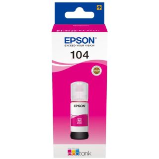 C13T00P340 / 104 - bouteille d'encre de marque Epson - magenta